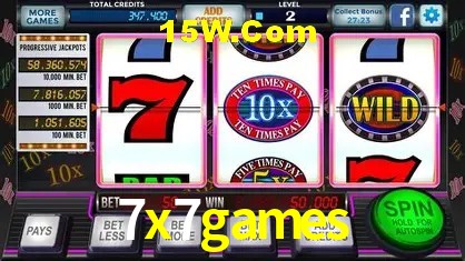 7x7games: Jogos de Caça-Níqueis-Altas Recompensas, Roleta-Velocidade, Blackjack-Desafios Máximos